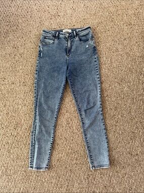 Abercrombie & Fitch Super Skinny High Rise Curve Love Jeans